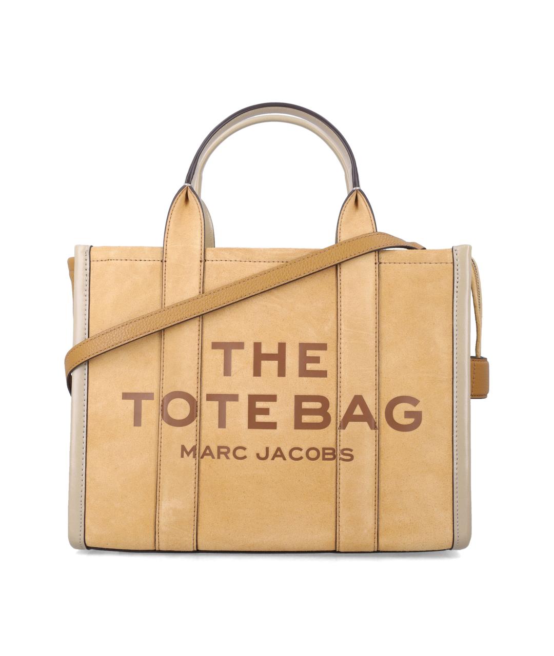 MARC JACOBS Бежевая замшевая сумка тоут, фото 1