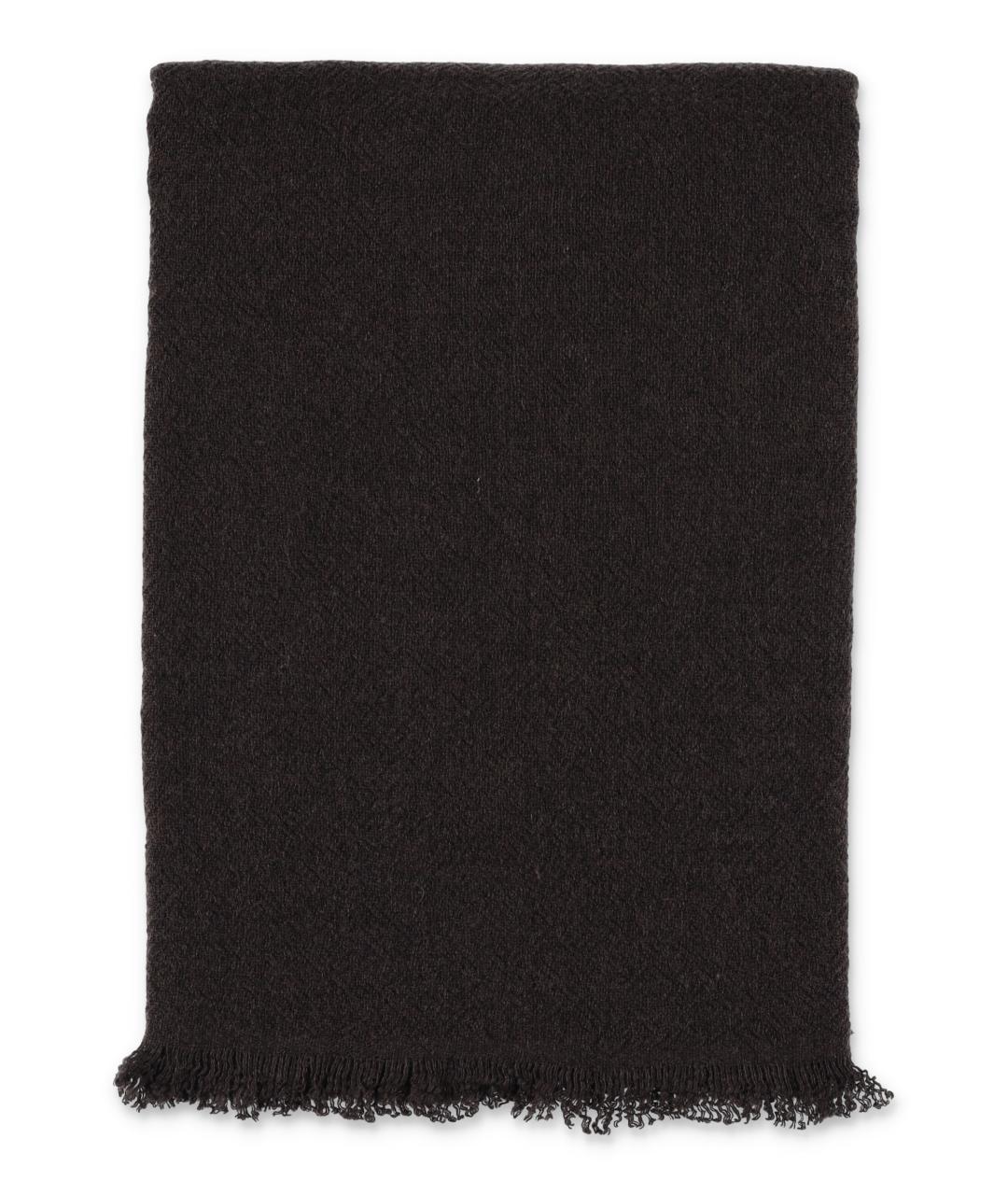 THE FRANKIE SHOP Коричневый шерстяной шарф, фото 1