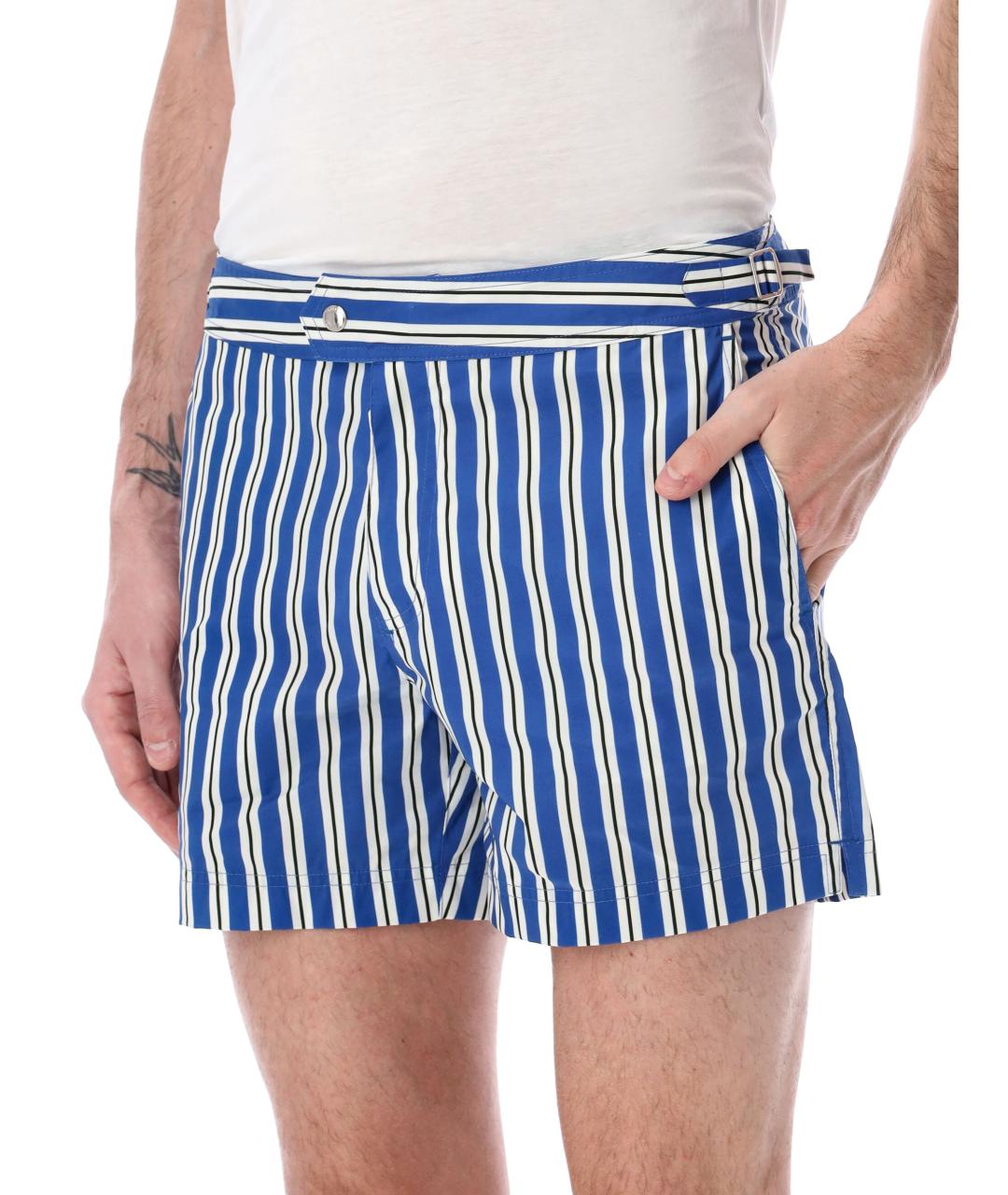 TOM FORD Мульти полиэстеровые шорты, фото 3