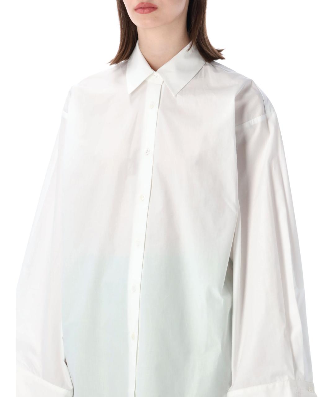 THE FRANKIE SHOP Белая хлопковая рубашка, фото 3