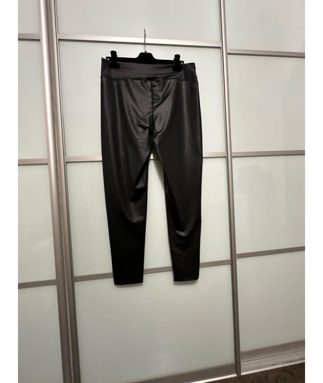 POLO RALPH LAUREN Черные полиэстеровые леггинсы и велосипедки, фото 2