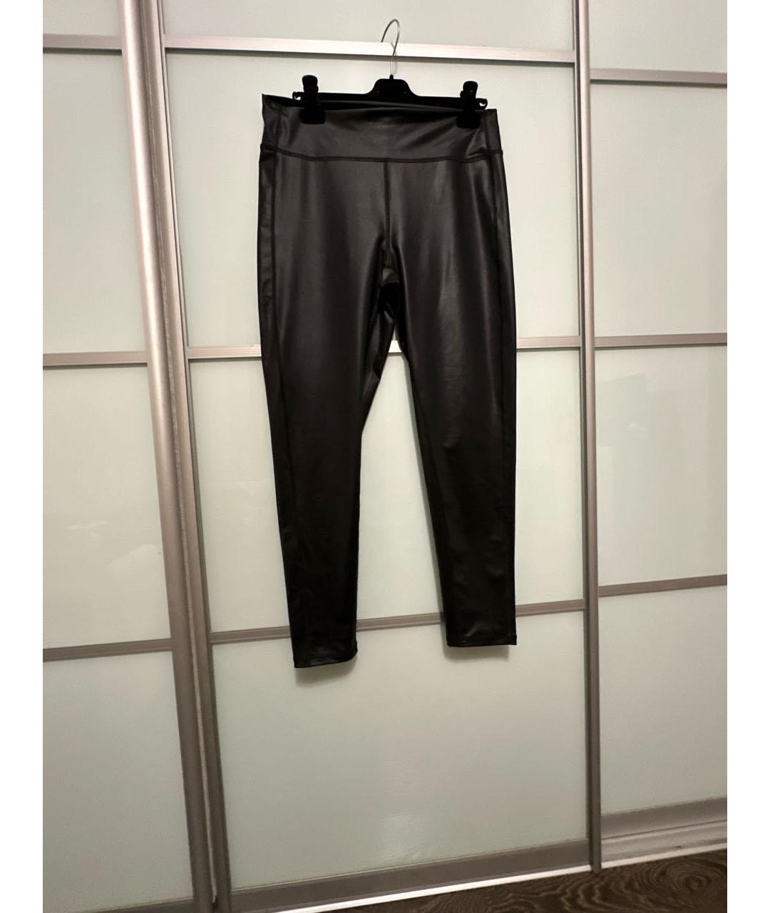 POLO RALPH LAUREN Черные полиэстеровые леггинсы и велосипедки, фото 5