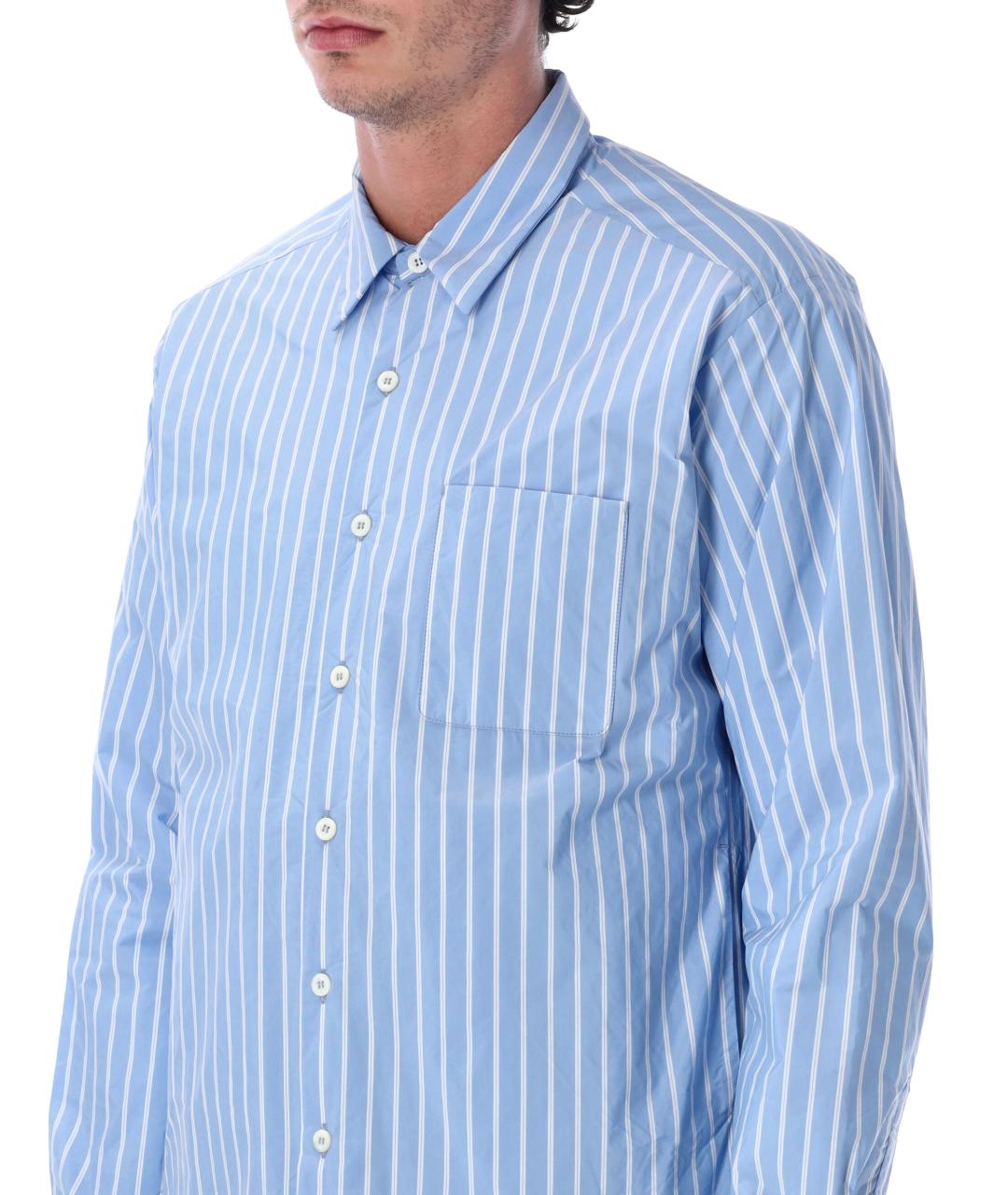 PRADA Голубая полиамидовая куртка, фото 3