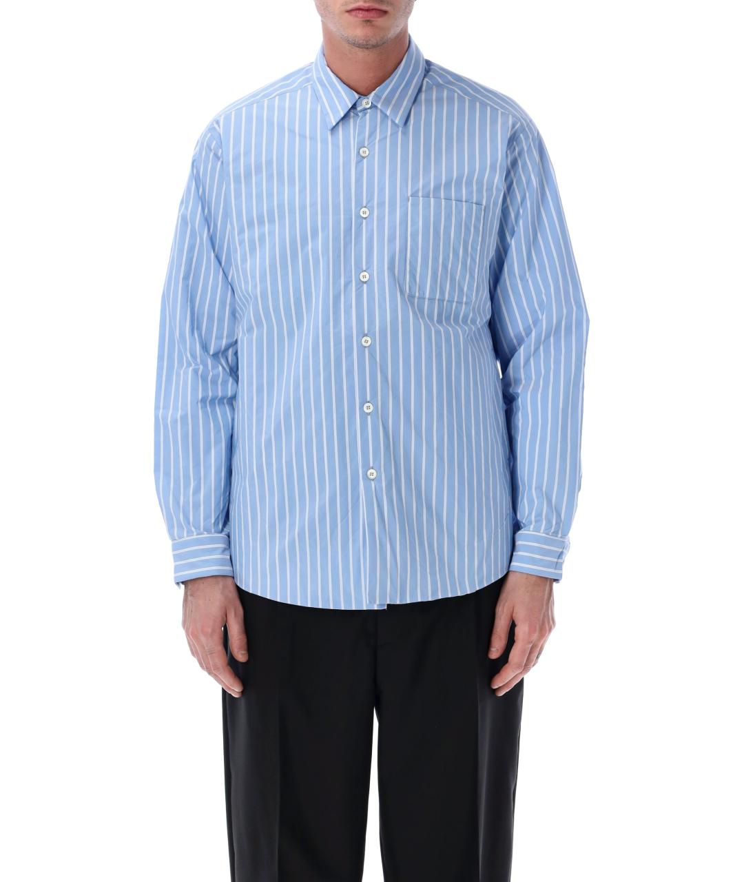 PRADA Голубая полиамидовая куртка, фото 1