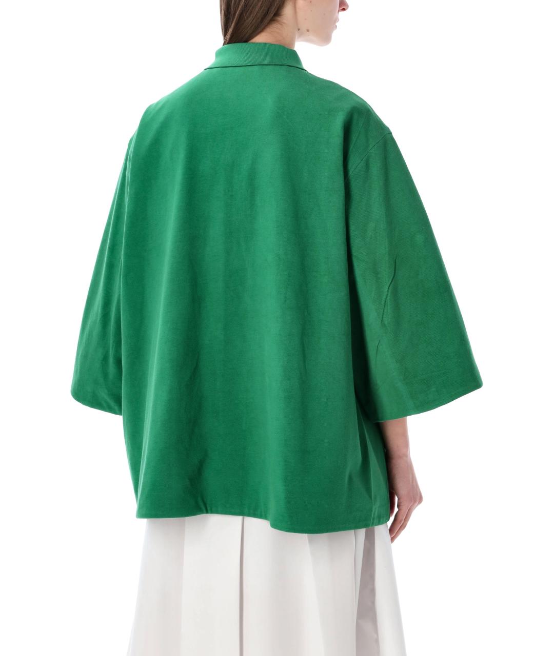 PRADA Зеленая хлопковая куртка, фото 2