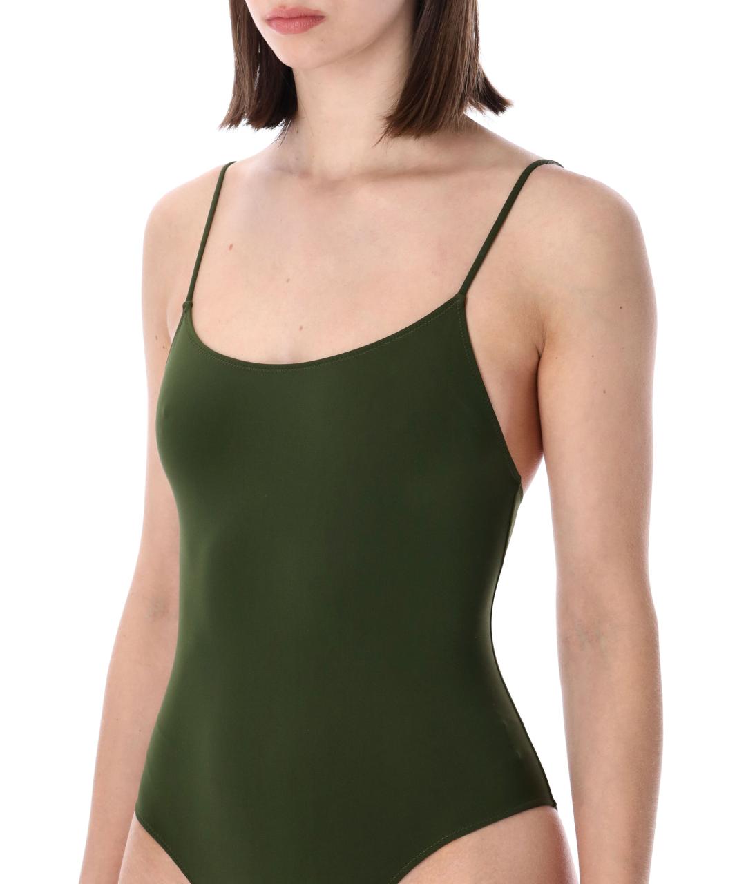 LIDO Зеленый полиамидовый купальник, фото 3