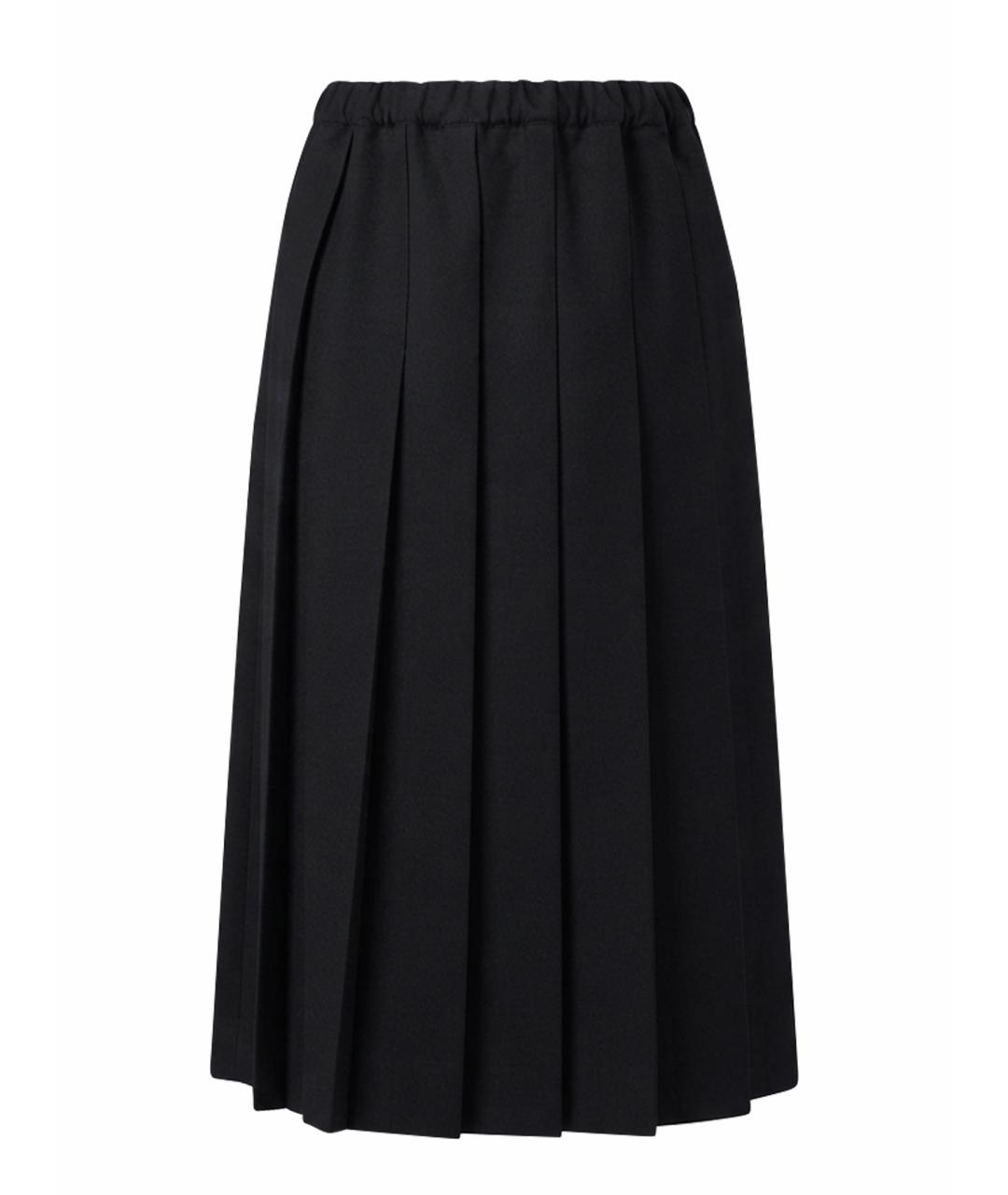 COMME DES GARÇONS Черная юбка миди, фото 1