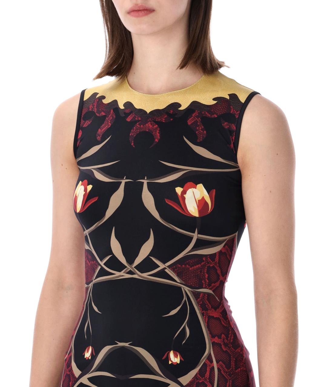 MARINE SERRE Мульти полиамидовая майка, фото 3