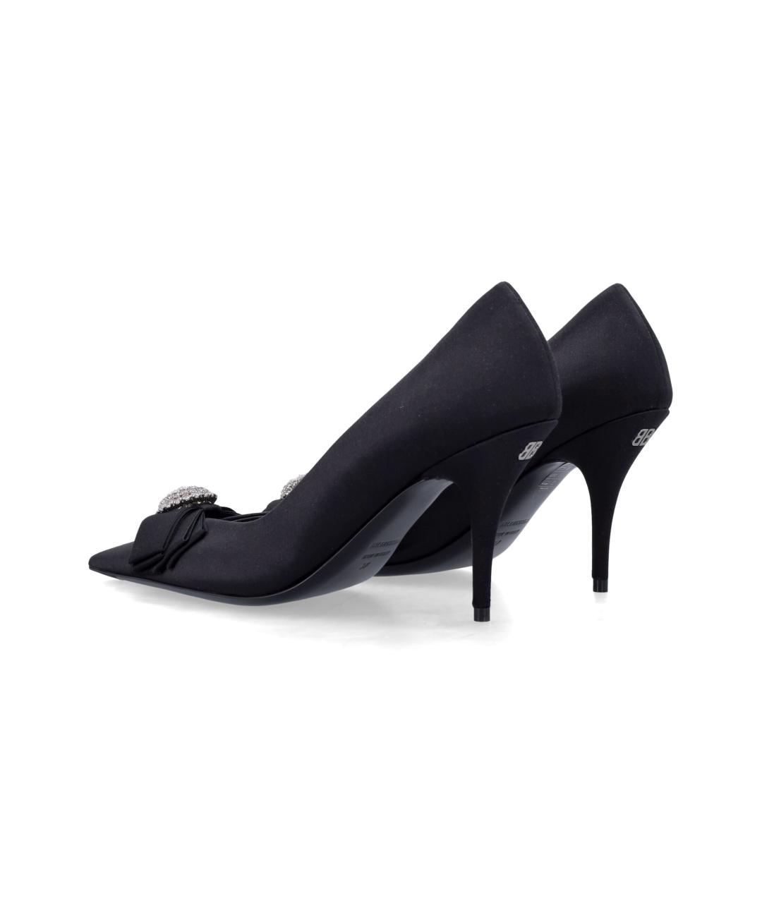 BALENCIAGA Черные синтетические ботинки, фото 3