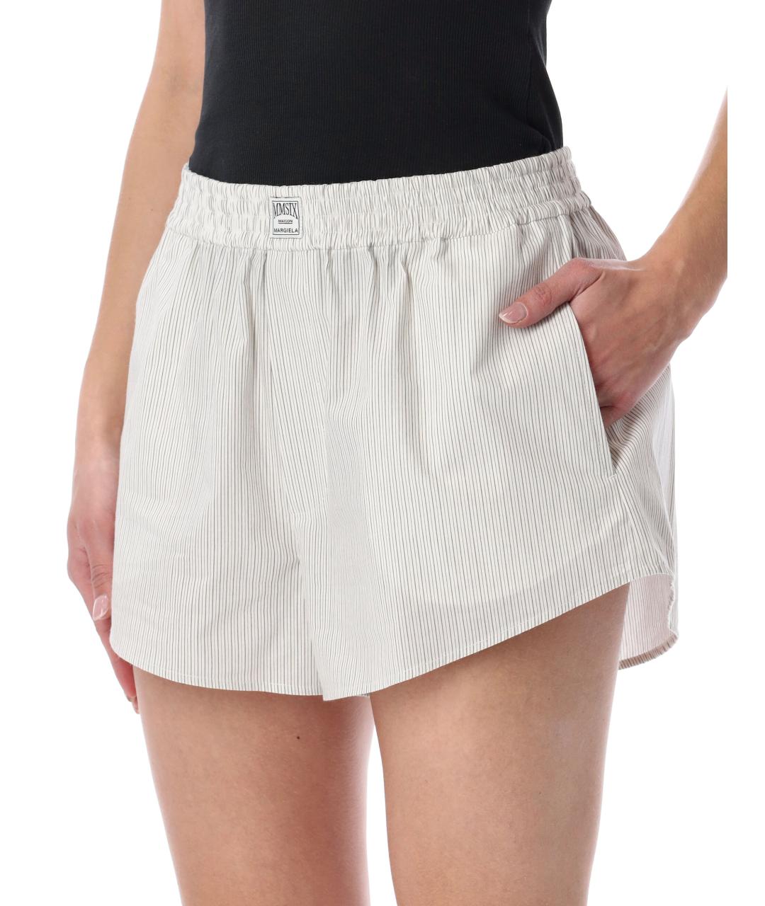 MM6 MAISON MARGIELA Мульти хлопковые шорты, фото 3