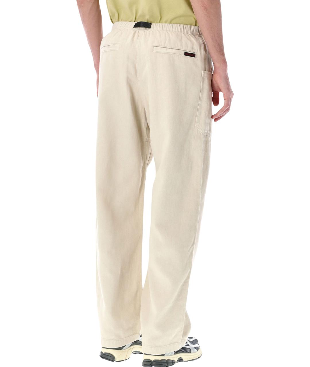 GRAMICCI Бежевые льняные повседневные брюки, фото 2