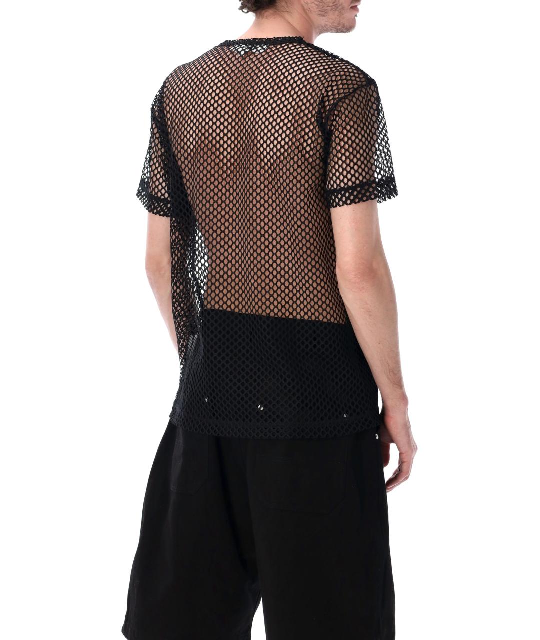 COMME DES GARÇONS PLAY Черная футболка, фото 2