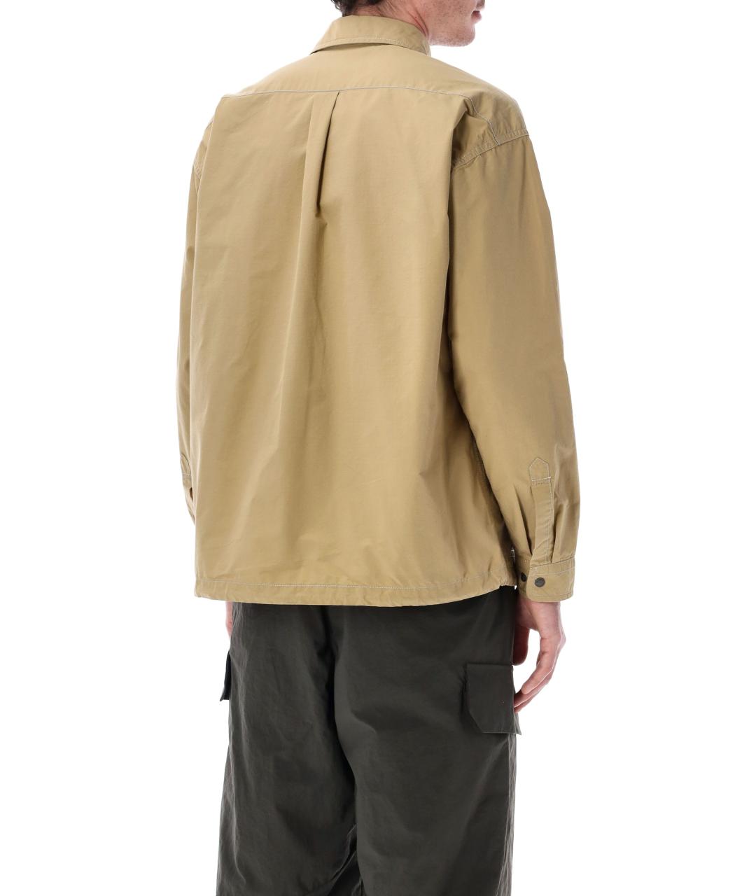 AND WANDER Бежевая хлопковая куртка, фото 2
