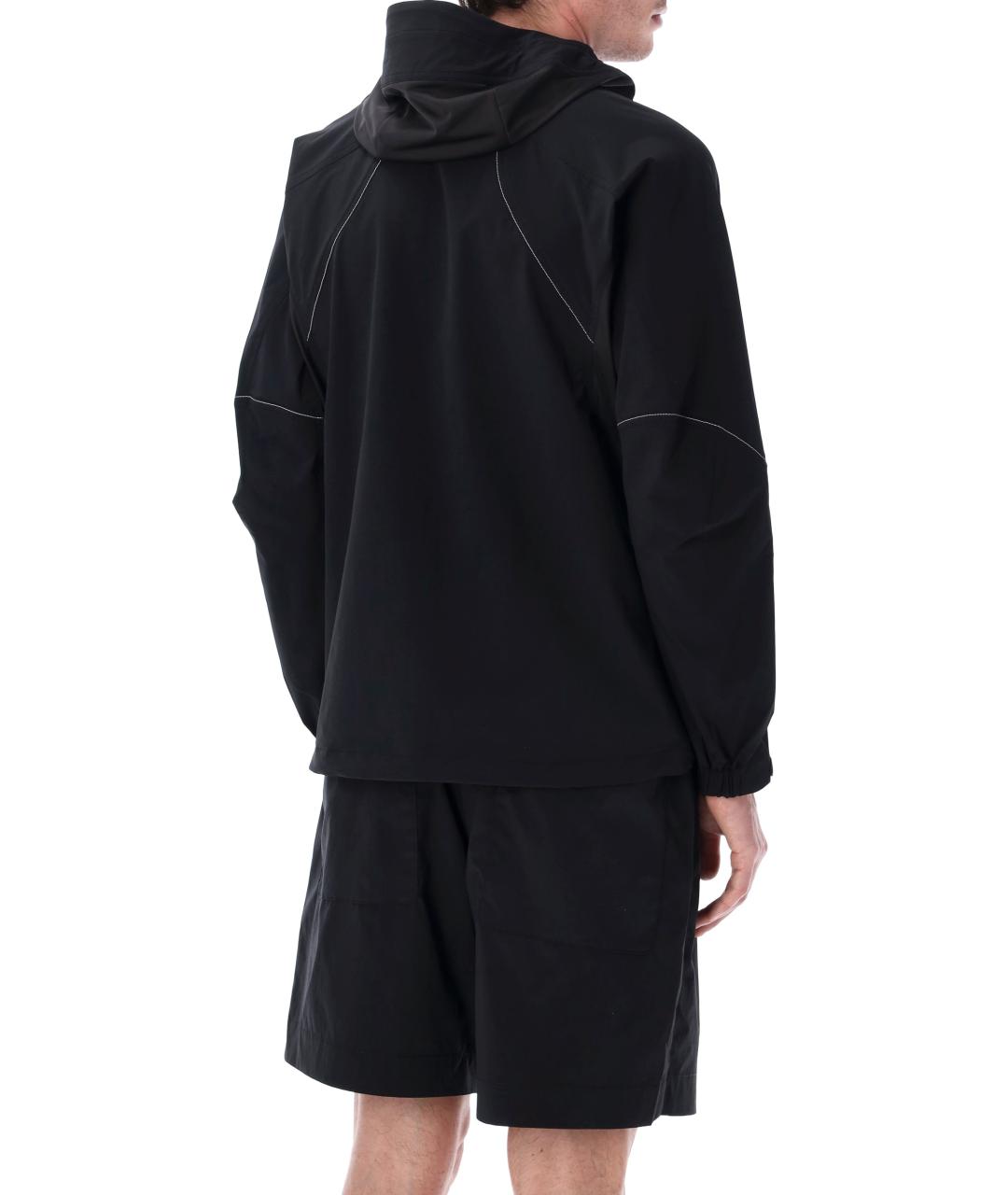 AND WANDER Черная полиамидовая куртка, фото 2