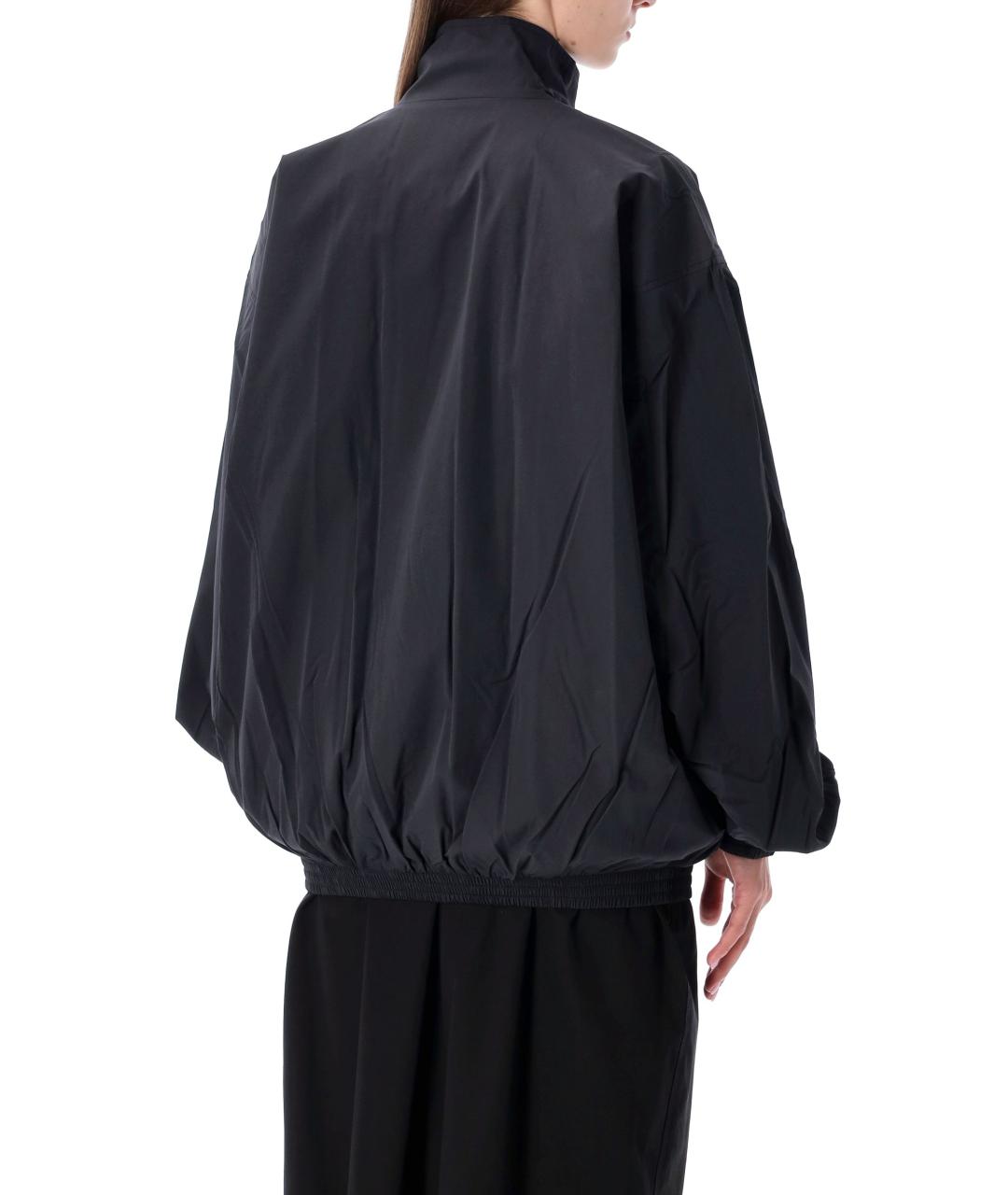 BALENCIAGA Темно-синяя полиэстеровая куртка, фото 2