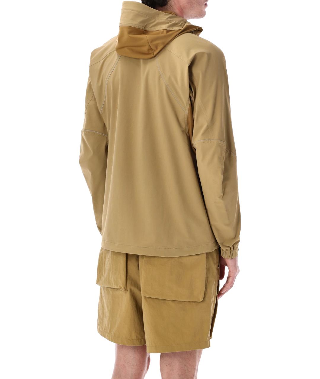 AND WANDER Бежевая полиамидовая куртка, фото 2