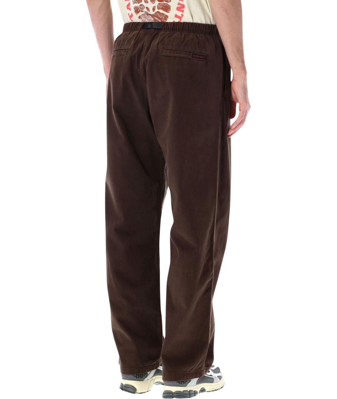 GRAMICCI Коричневые хлопковые повседневные брюки, фото 2