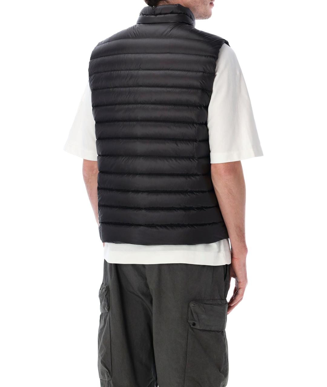 CP COMPANY Черный полиамидовый жилет, фото 2