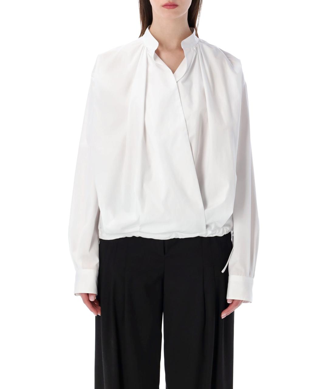 DRIES VAN NOTEN Белая хлопковая рубашка, фото 1