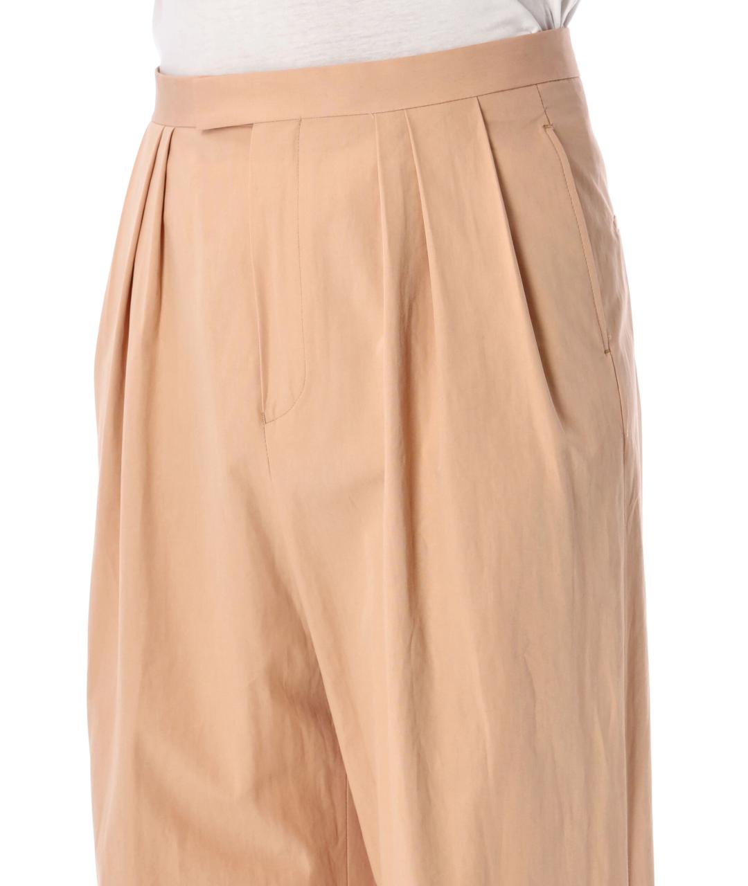 DRIES VAN NOTEN Коралловые хлопковые повседневные брюки, фото 3