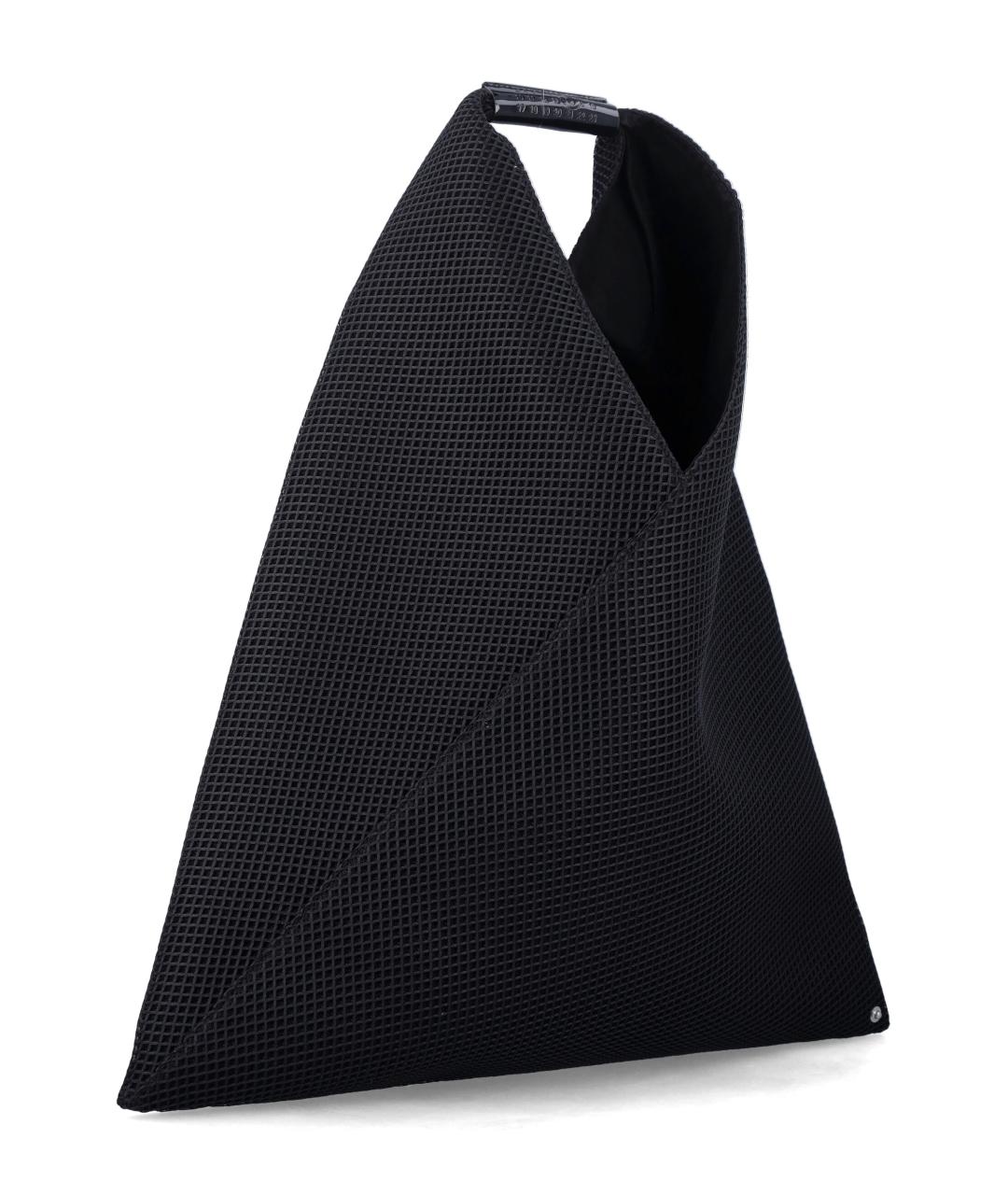 MM6 MAISON MARGIELA Черная синтетическая сумка тоут, фото 2