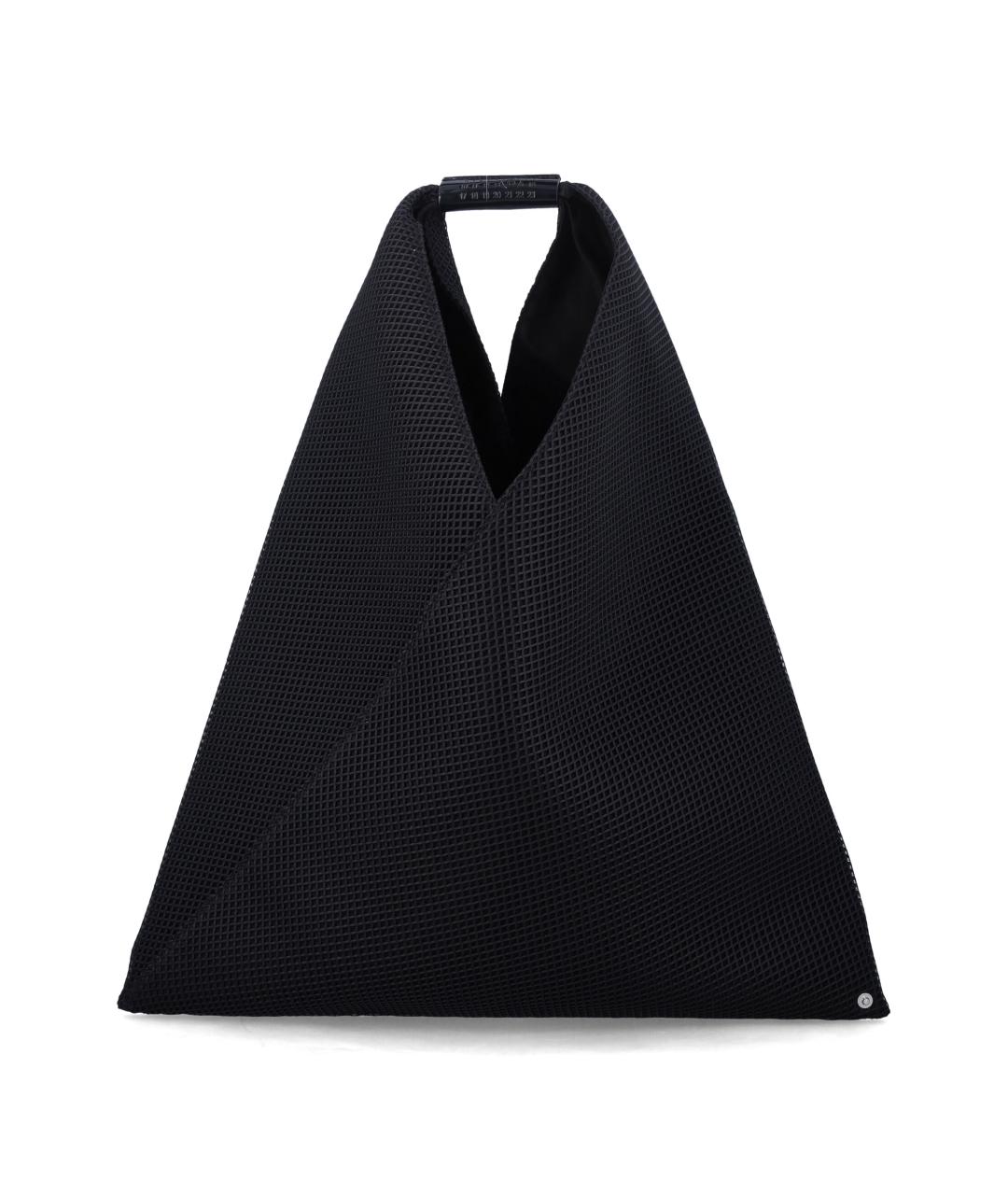 MM6 MAISON MARGIELA Черная синтетическая сумка тоут, фото 1