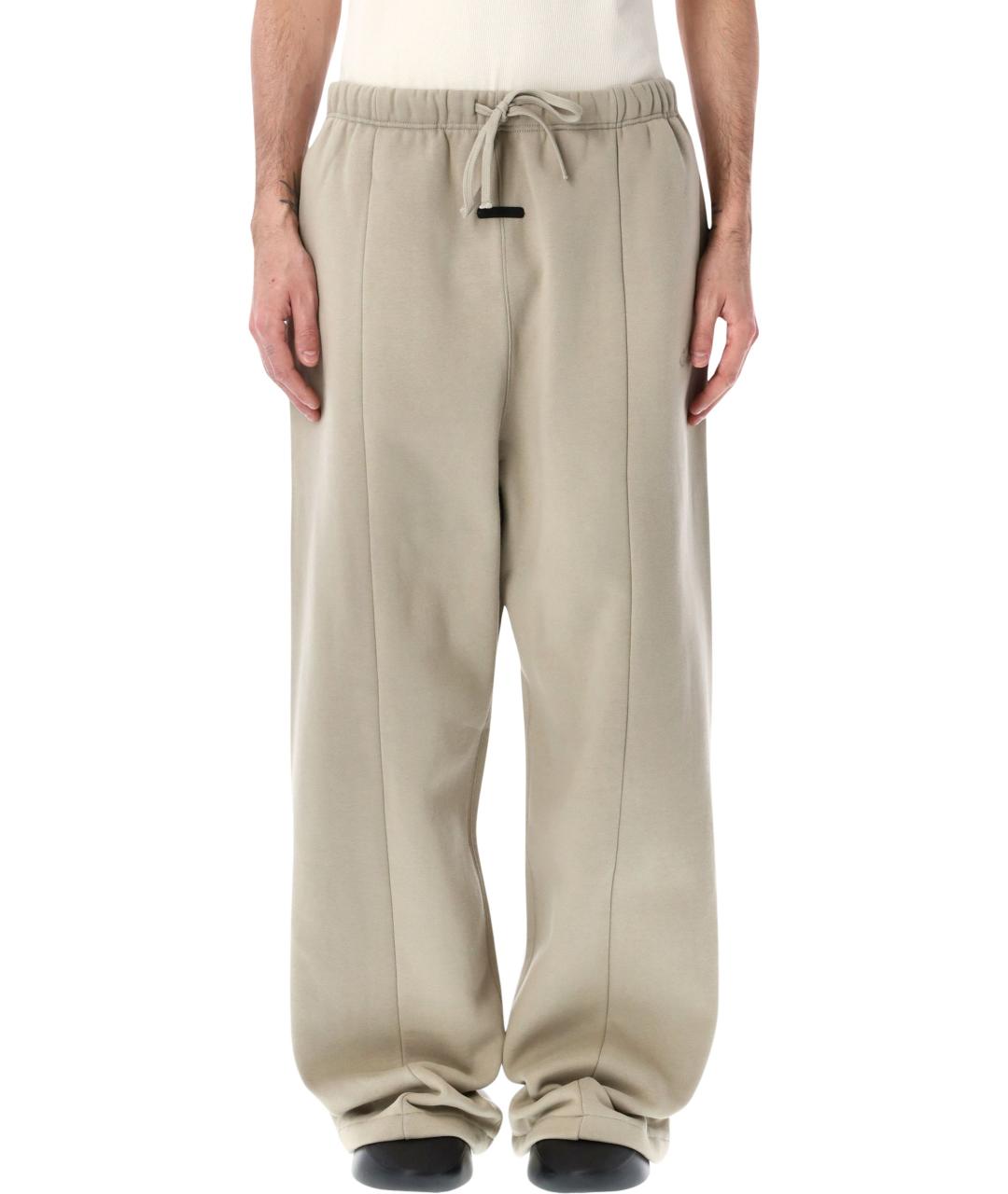 FEAR OF GOD ESSENTIALS Серые хлопковые повседневные брюки, фото 1