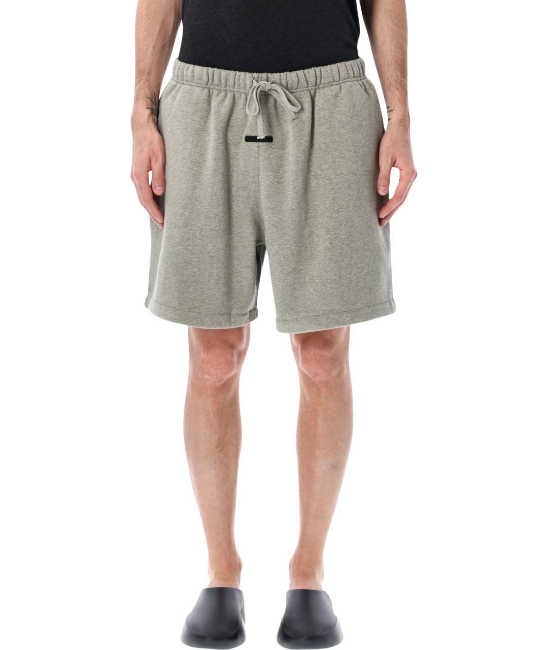 FEAR OF GOD ESSENTIALS Серые хлопковые шорты, фото 1