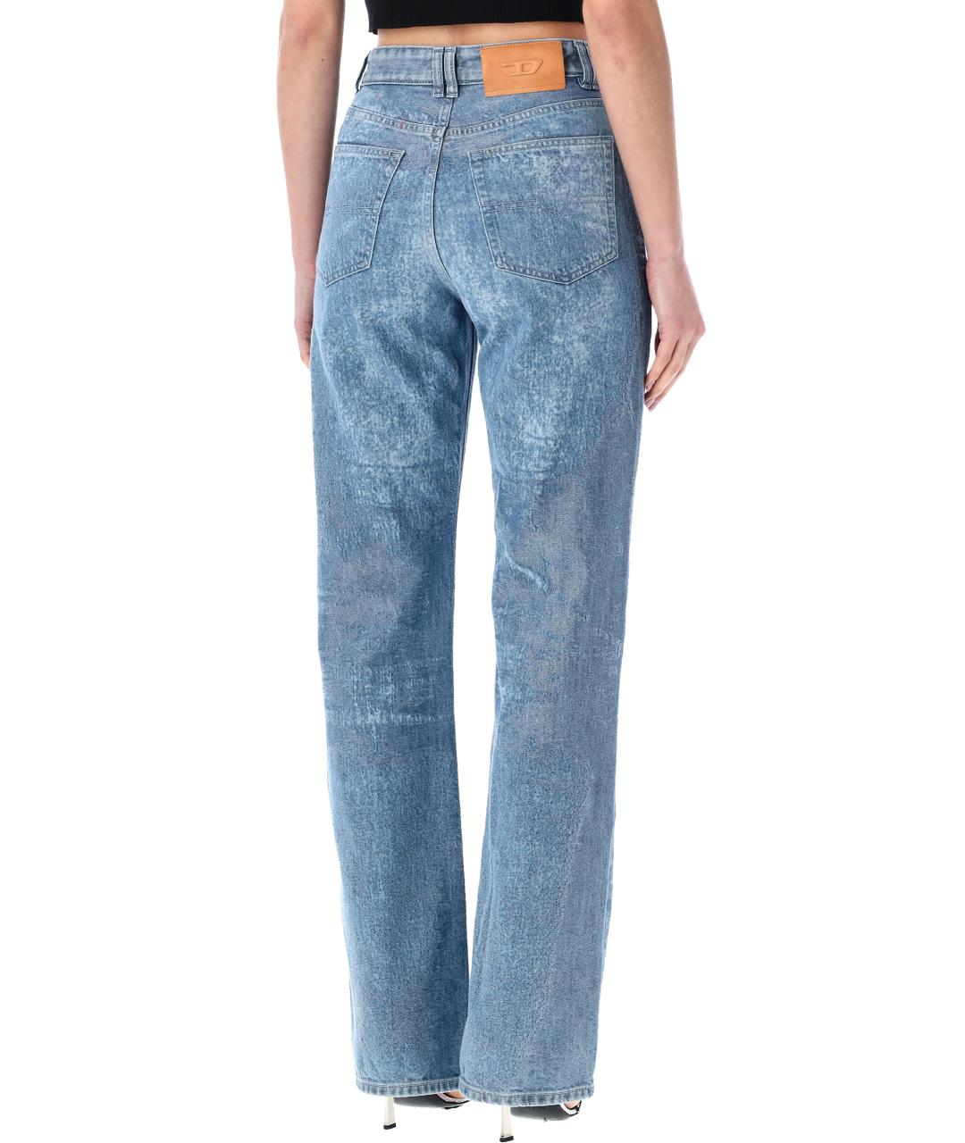 DIESEL Синие хлопковые джинсы слим, фото 2