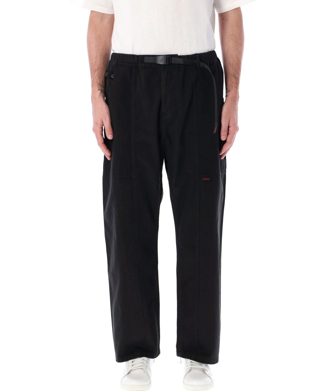GRAMICCI Черные хлопковые повседневные брюки, фото 1
