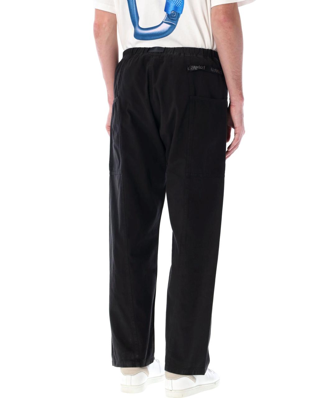 GRAMICCI Черные хлопковые повседневные брюки, фото 2
