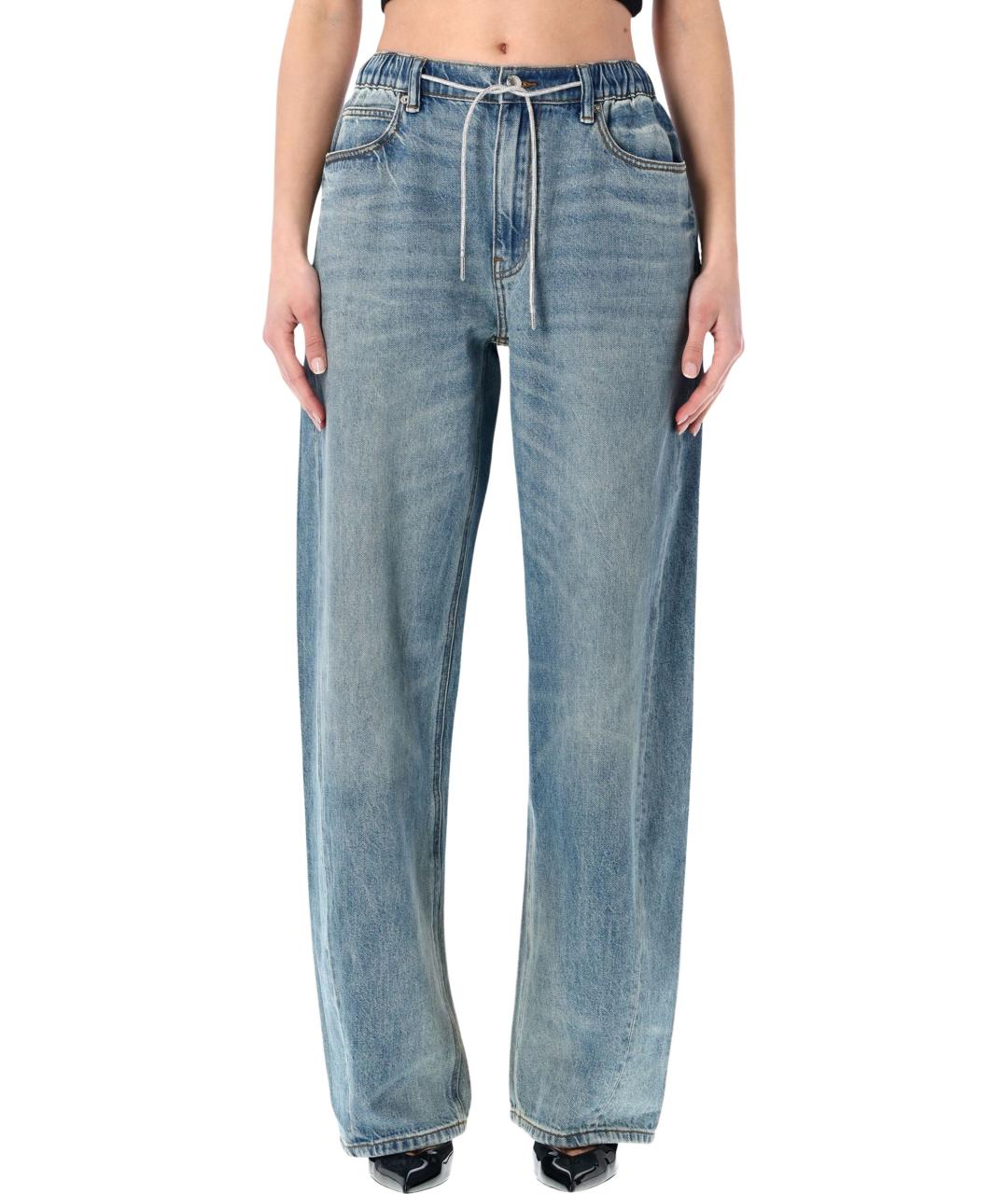 ALEXANDER WANG Синие прямые джинсы, фото 1