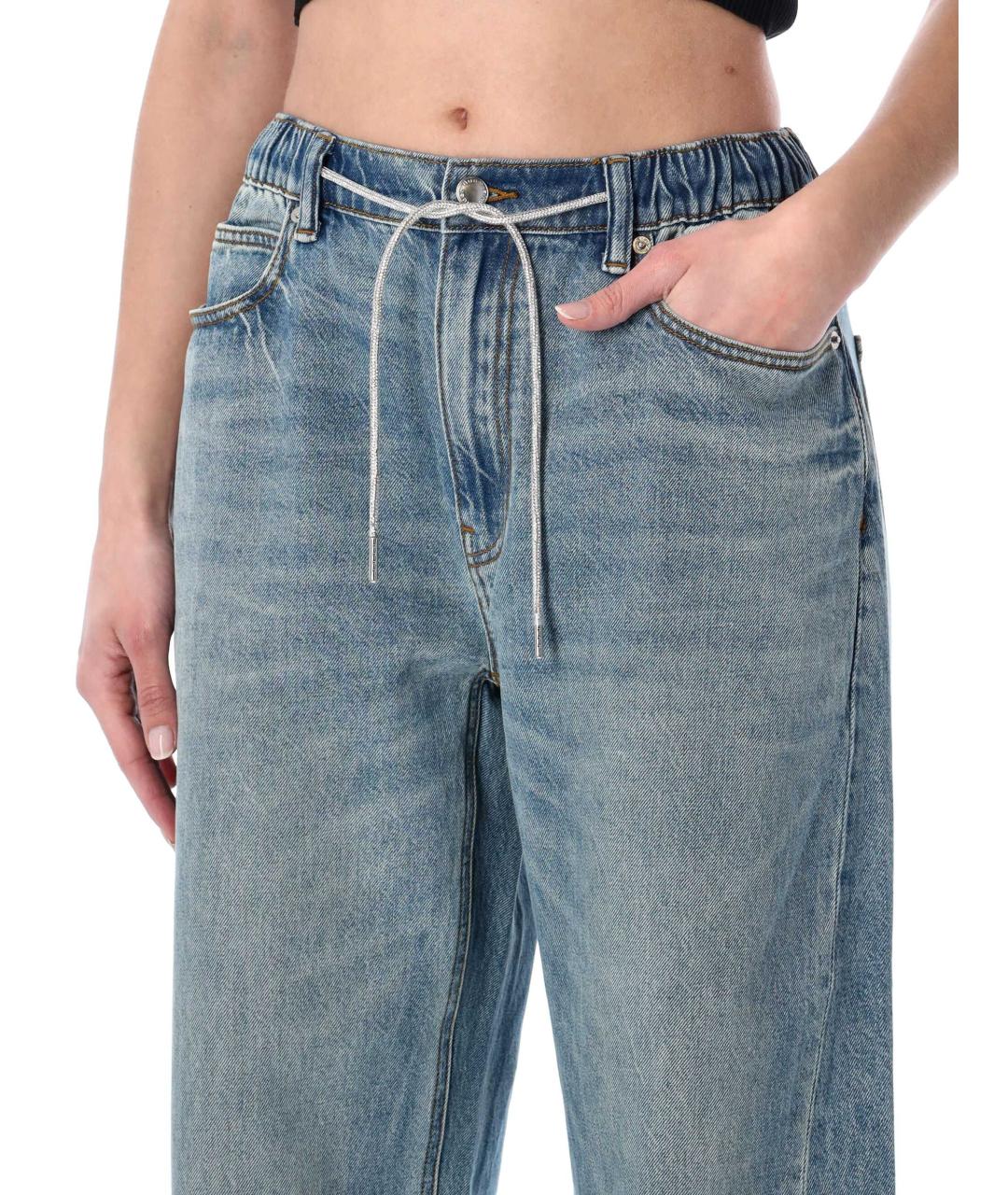 ALEXANDER WANG Синие прямые джинсы, фото 3