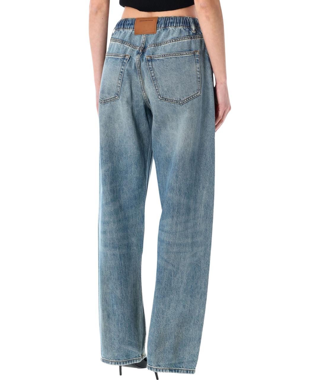 ALEXANDER WANG Синие прямые джинсы, фото 2