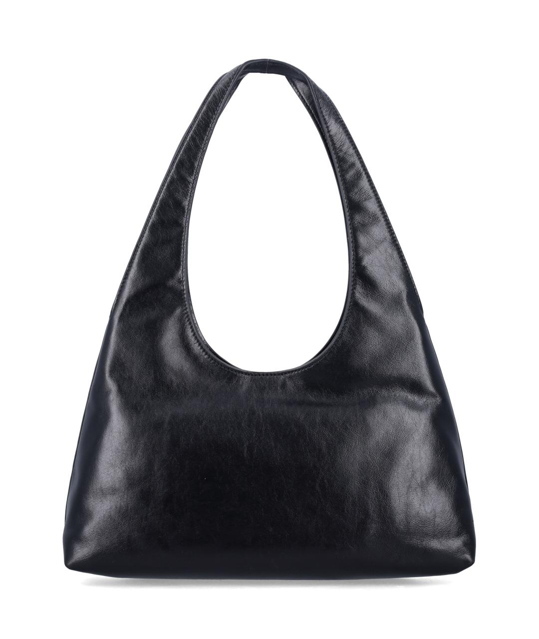 ALEXANDER WANG Черная кожаная сумка тоут, фото 3