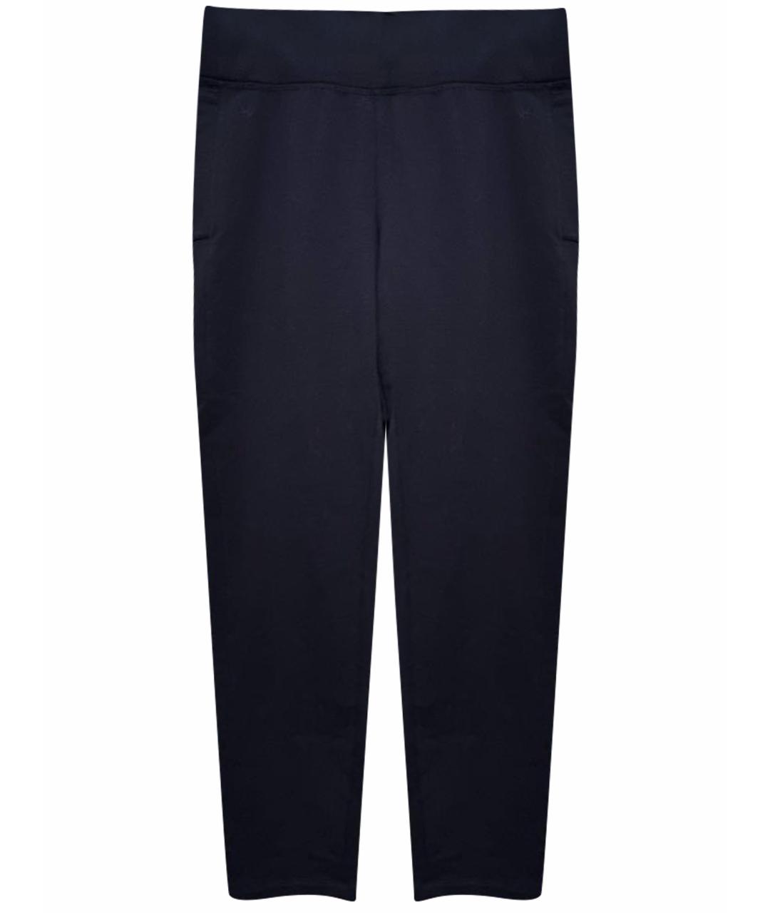 POLO RALPH LAUREN Темно-синие хлопко-эластановые леггинсы и велосипедки, фото 1