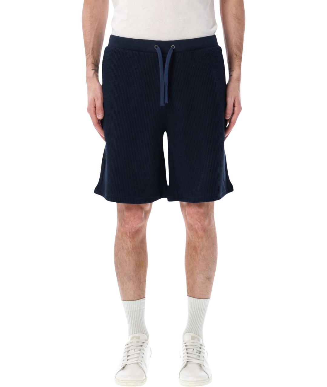 EMPORIO ARMANI Синие хлопковые шорты, фото 1