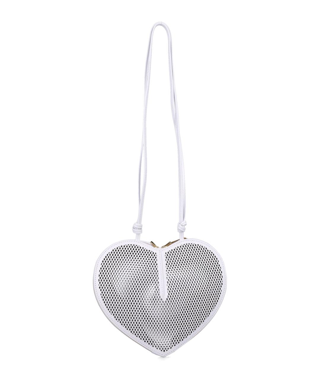 ALAIA Белая кожаная сумка тоут, фото 3