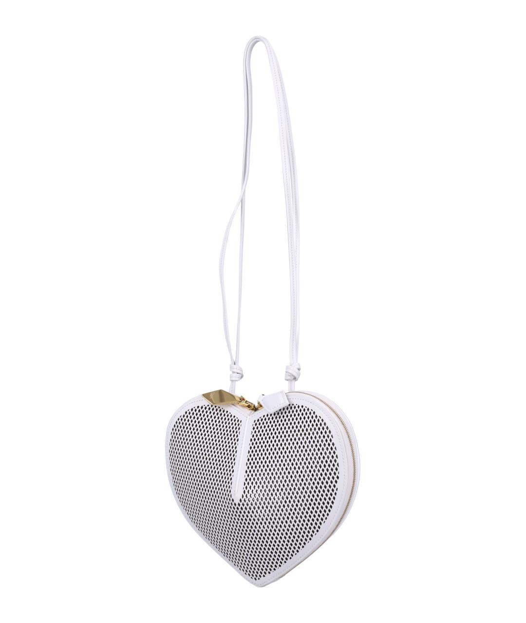 ALAIA Белая кожаная сумка тоут, фото 2