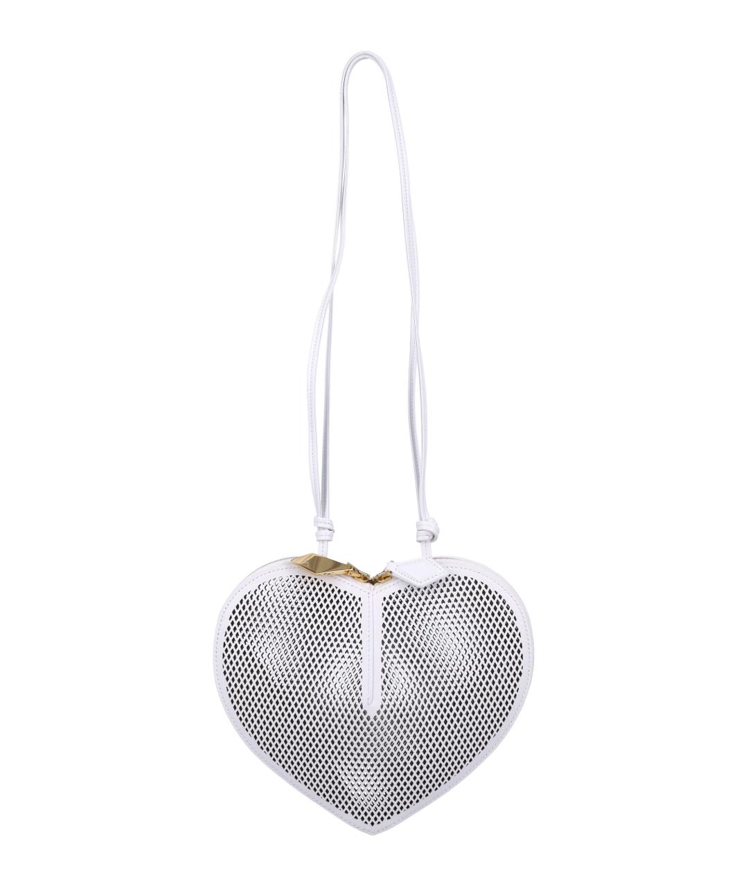 ALAIA Белая кожаная сумка тоут, фото 1