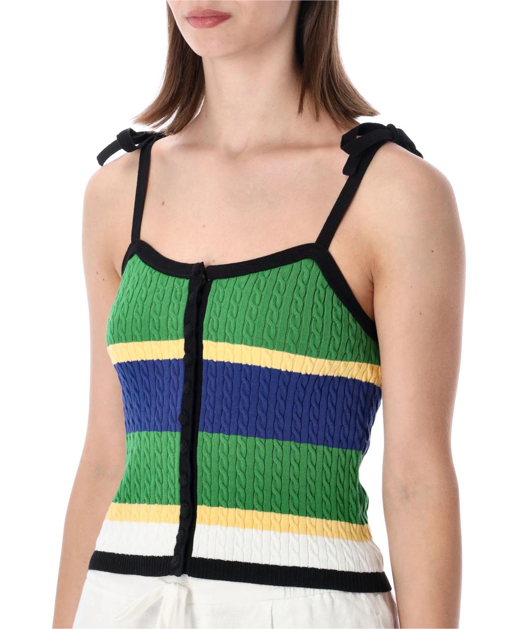 POLO RALPH LAUREN Мульти хлопковая майка, фото 3