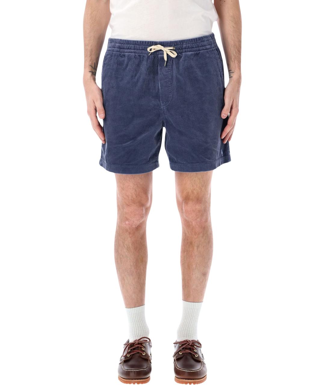 POLO RALPH LAUREN Синие хлопковые шорты, фото 1