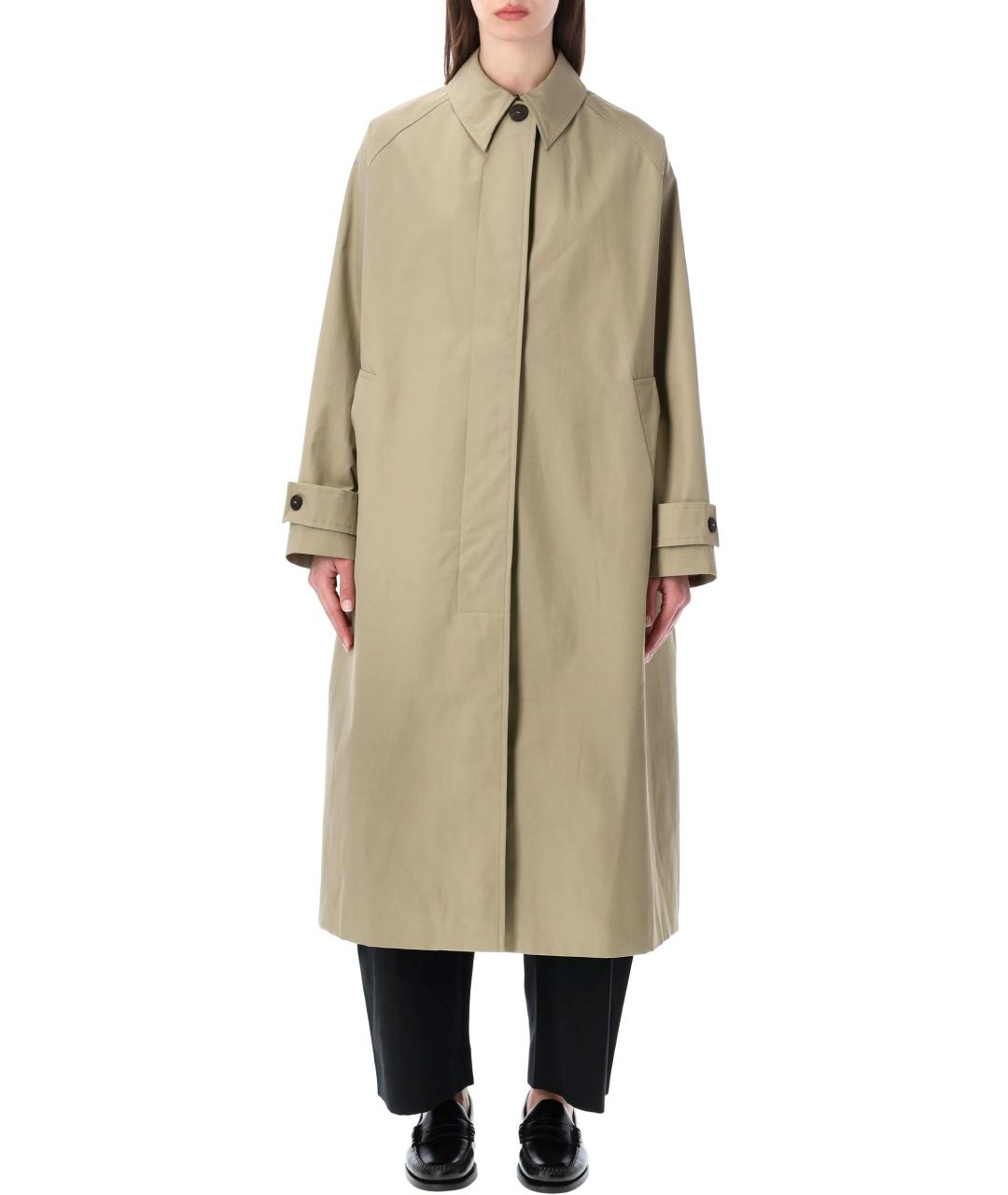 STUDIO NICHOLSON Бежевый хлопковый тренч/плащ, фото 1