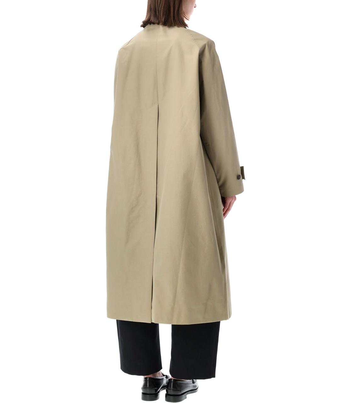 STUDIO NICHOLSON Бежевый хлопковый тренч/плащ, фото 2