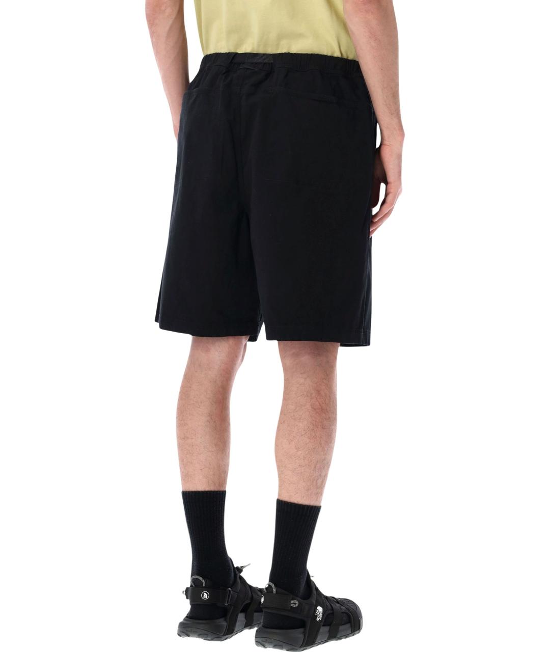 THE NORTH FACE Черные хлопковые шорты, фото 2