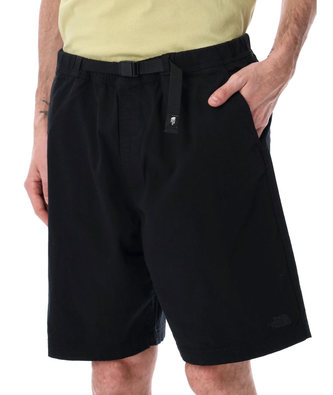 THE NORTH FACE Черные хлопковые шорты, фото 3