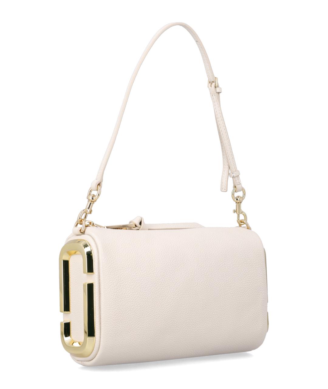 MARC JACOBS Белая кожаная сумка с короткими ручками, фото 2