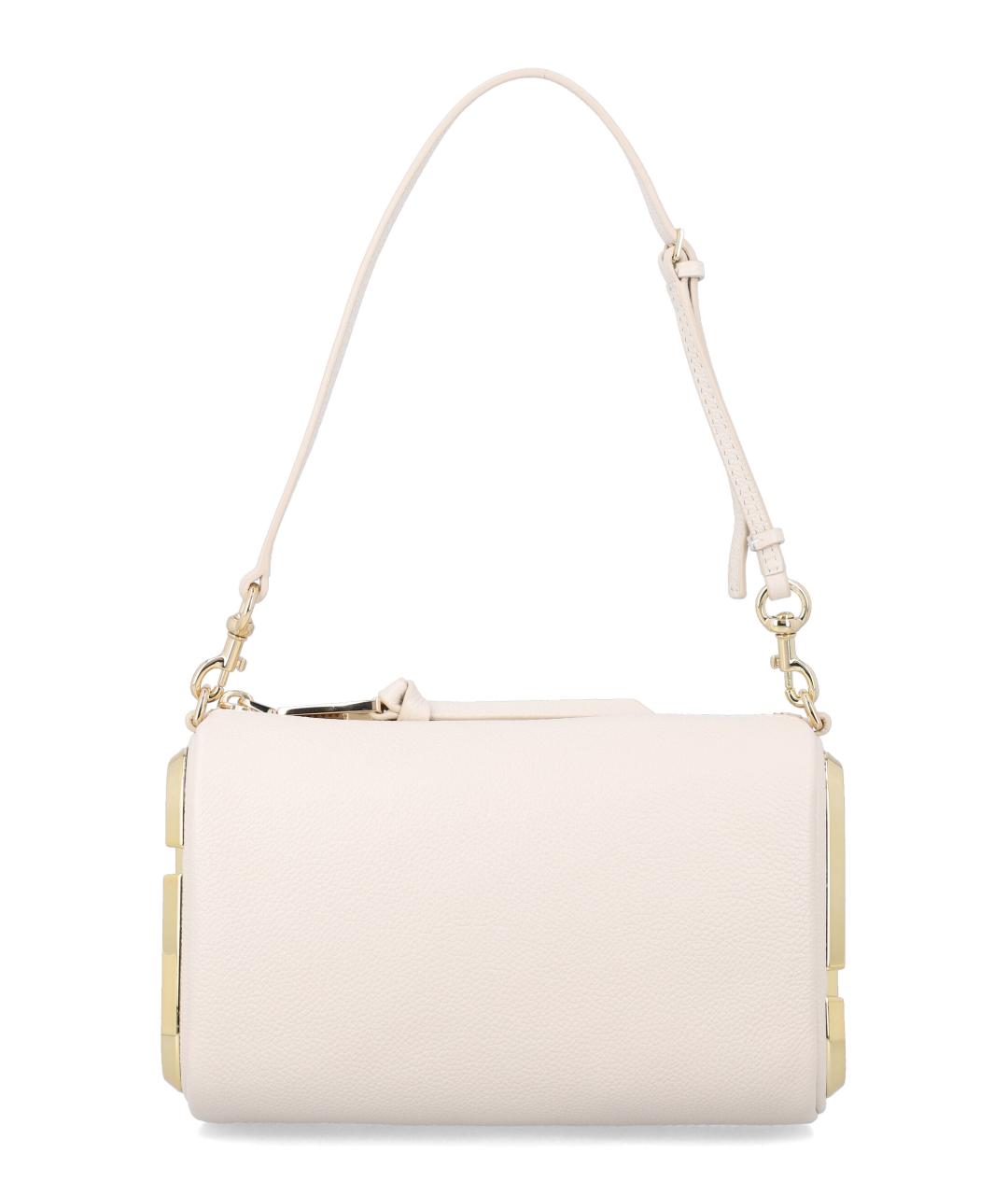 MARC JACOBS Белая кожаная сумка с короткими ручками, фото 1