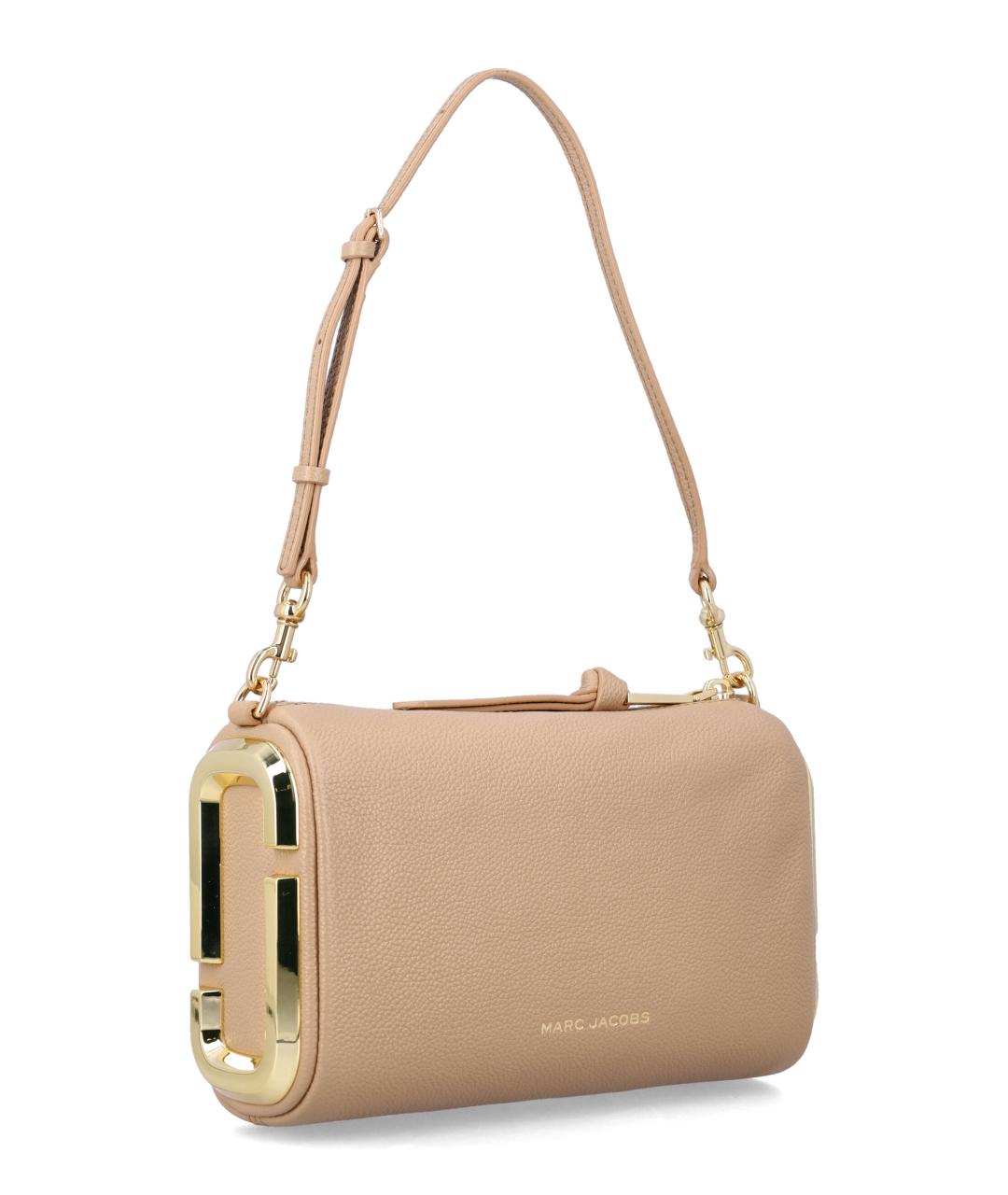 MARC JACOBS Бежевая кожаная сумка через плечо, фото 2