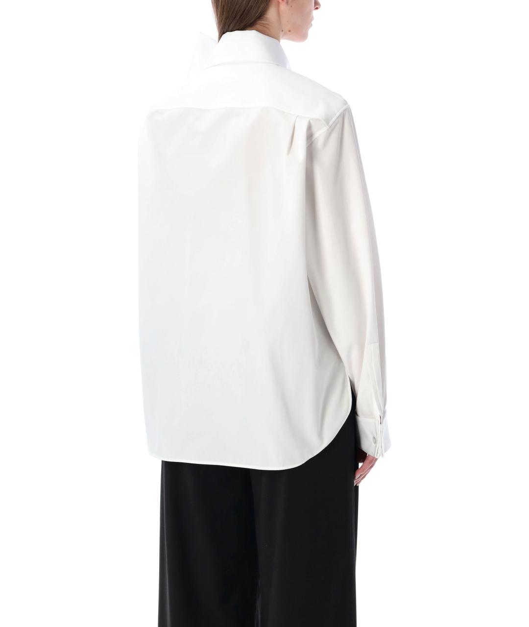 SAINT LAURENT Белая хлопковая рубашка, фото 2